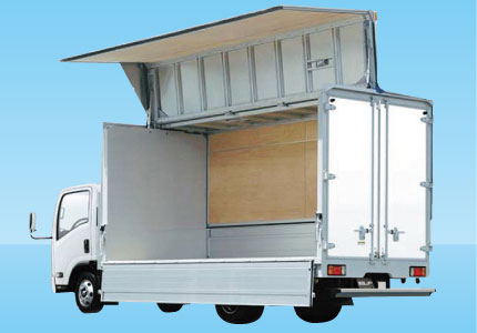 ドライバー付き4tウィング車(30分迄)