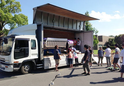 ドライバー付き4tウィング車（30分迄）